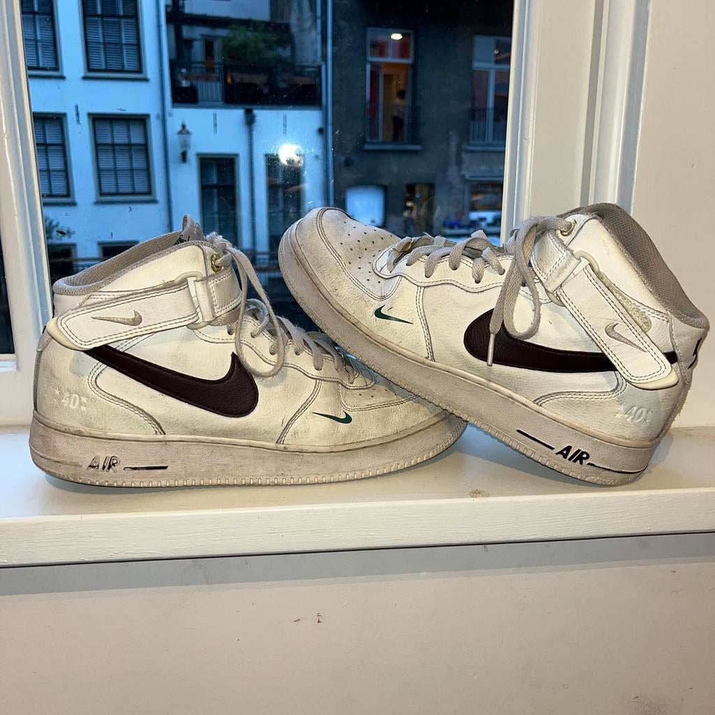 Nike Air Jordans AF-182-22 - UK 10 / EU 45 - Gebruikt, Ophalen of Verzenden, Gedragen, Overige kleuren, Sneakers of Gympen