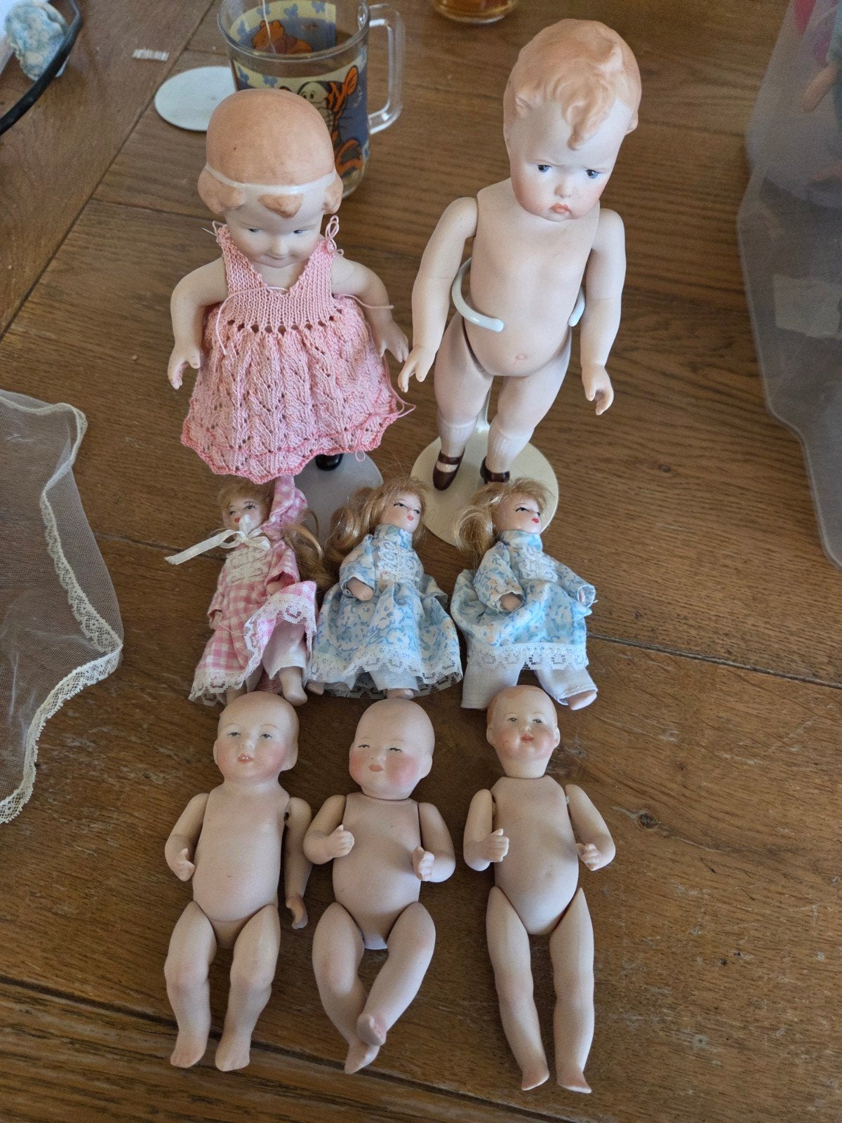 Antieke en vintage porseleinen popjes, Verzamelen, Poppen, Ophalen, Zo goed als nieuw, Babypop