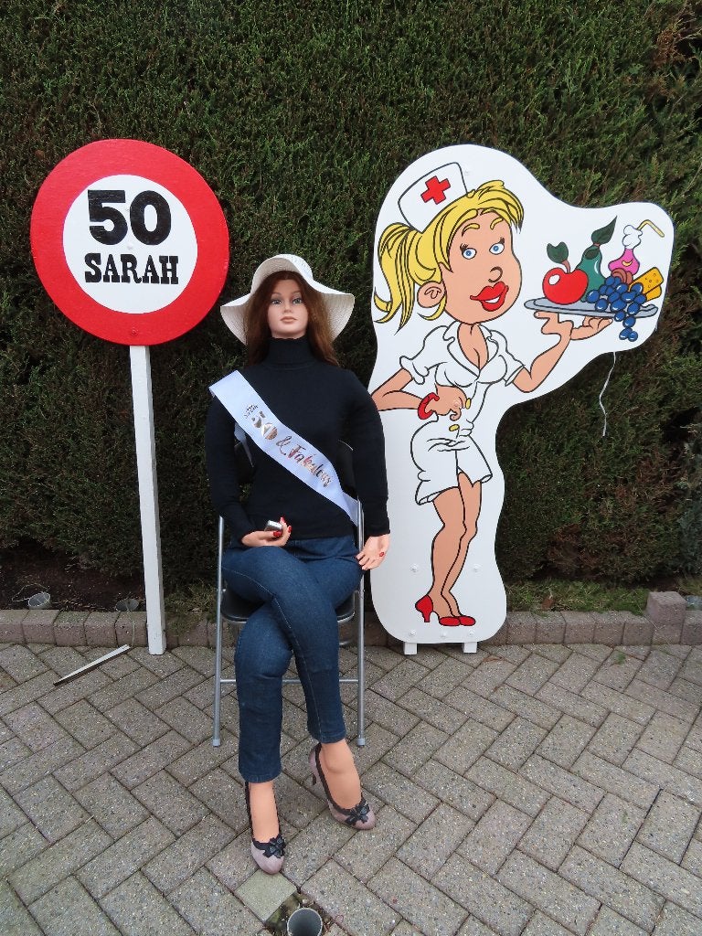 Verpleegkundige, Verzorgende, verpleegster, 50 verjaardag?, Ophalen, Abraham of Sarah