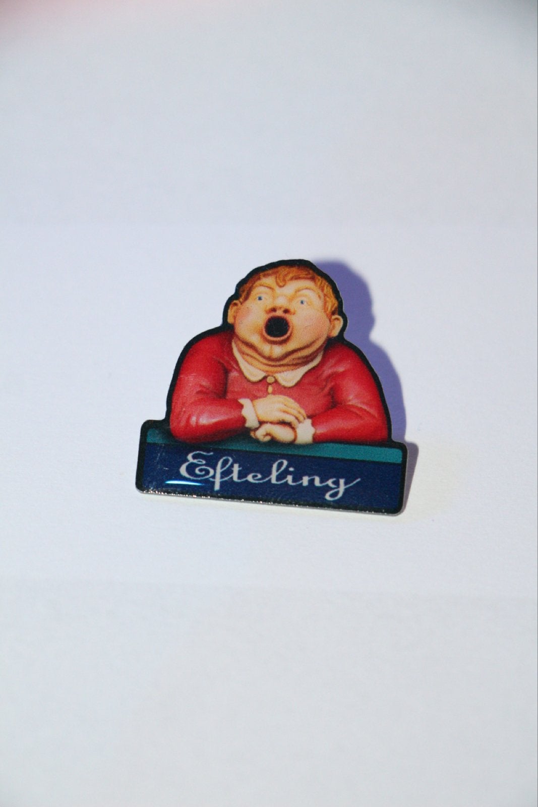 Holle Bolle Gijs pin Efteling, Verzenden, Gebruikt, Button of Speldje