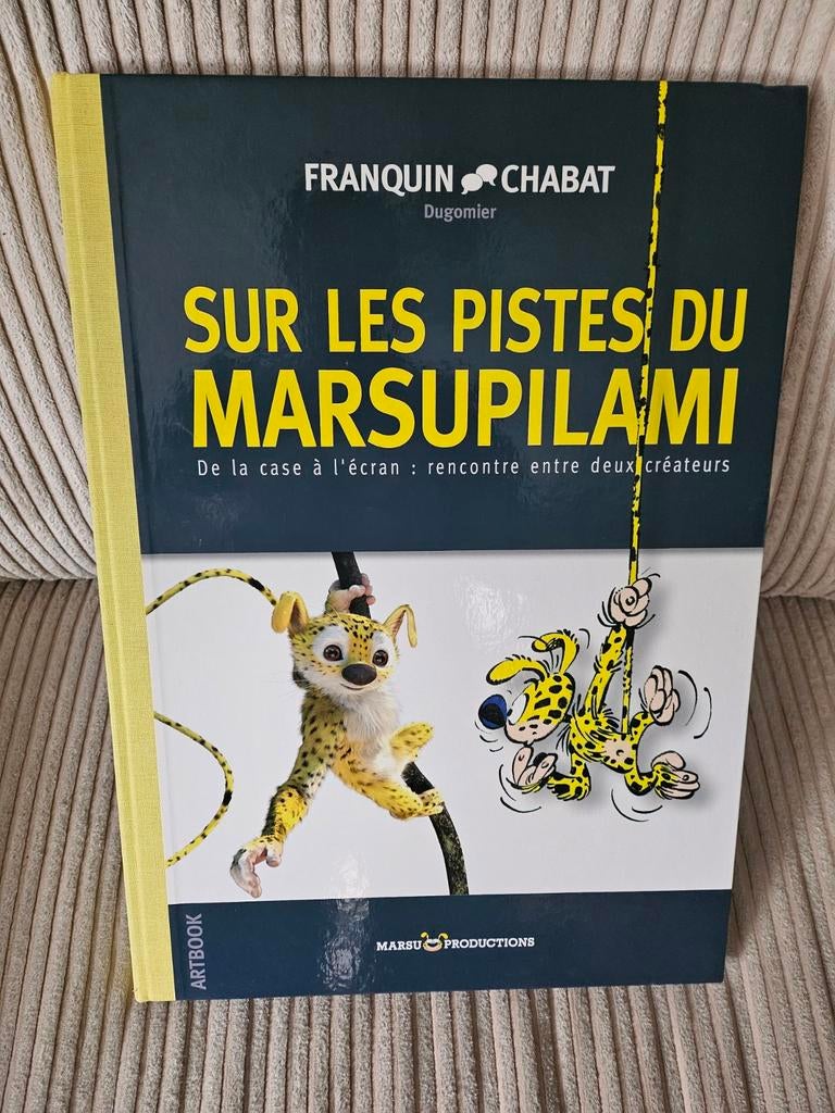 Sur les Pistes du Marsupilami Artbook Franquin Chabat, Boeken, Stripboeken, Ophalen of Verzenden, Zo goed als nieuw
