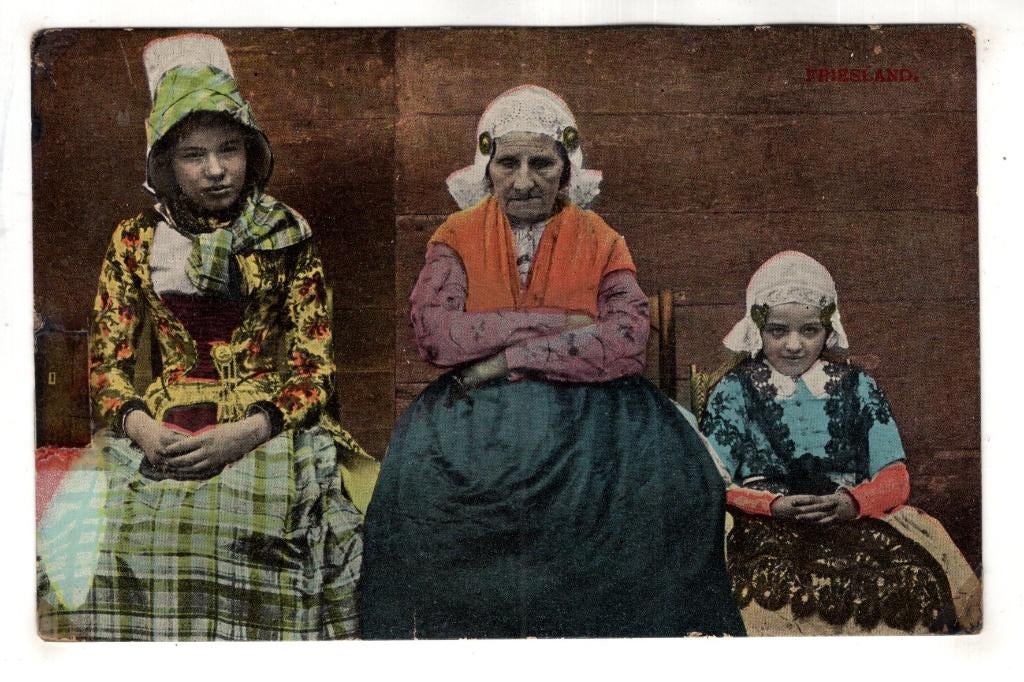 Friesland Klederdracht 1905, Verzenden, Voor 1920, Gelopen, Friesland