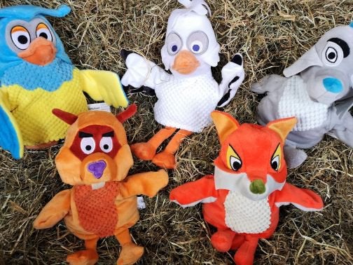 Fabeltjeskrant handpoppen set van 5 plusmarkt, Verzenden