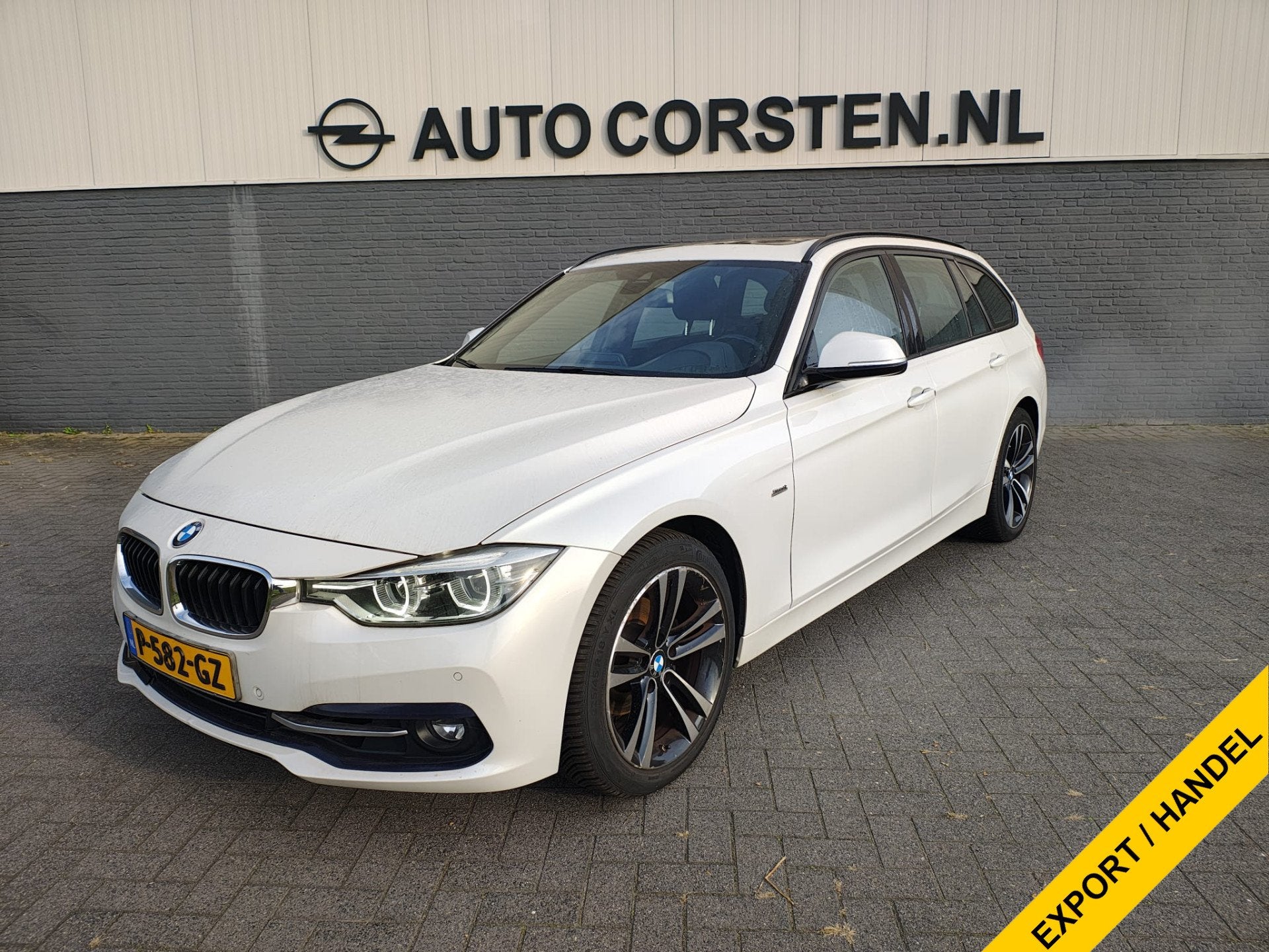 BMW 3 Serie Touring 318i Automaat Sport Panoramadak Stoelver, Automaat, 1465 kg, Wit, Verwarmde buitenspiegels