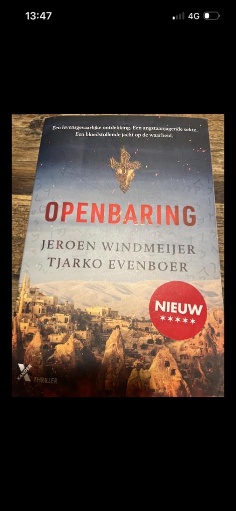 Openbaring    - Windmeijer, Jeroen, Evenboer, Tjarko, Boeken, Ophalen of Verzenden, Zo goed als nieuw