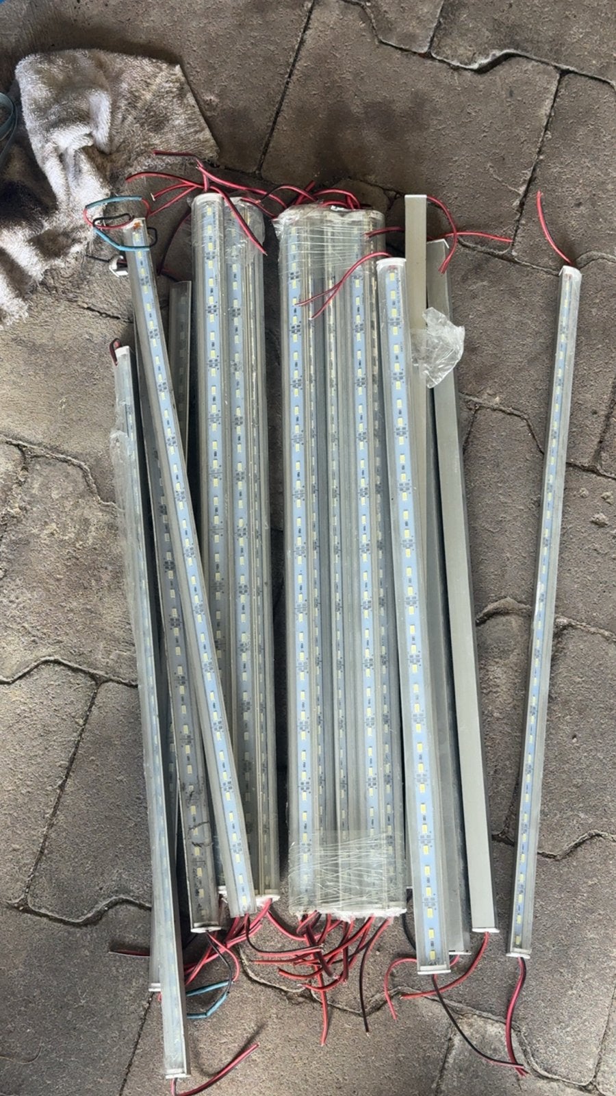 LED strips / LED verlichting, Led-lamp, Gebruikt, Overige fittingen, Koel wit