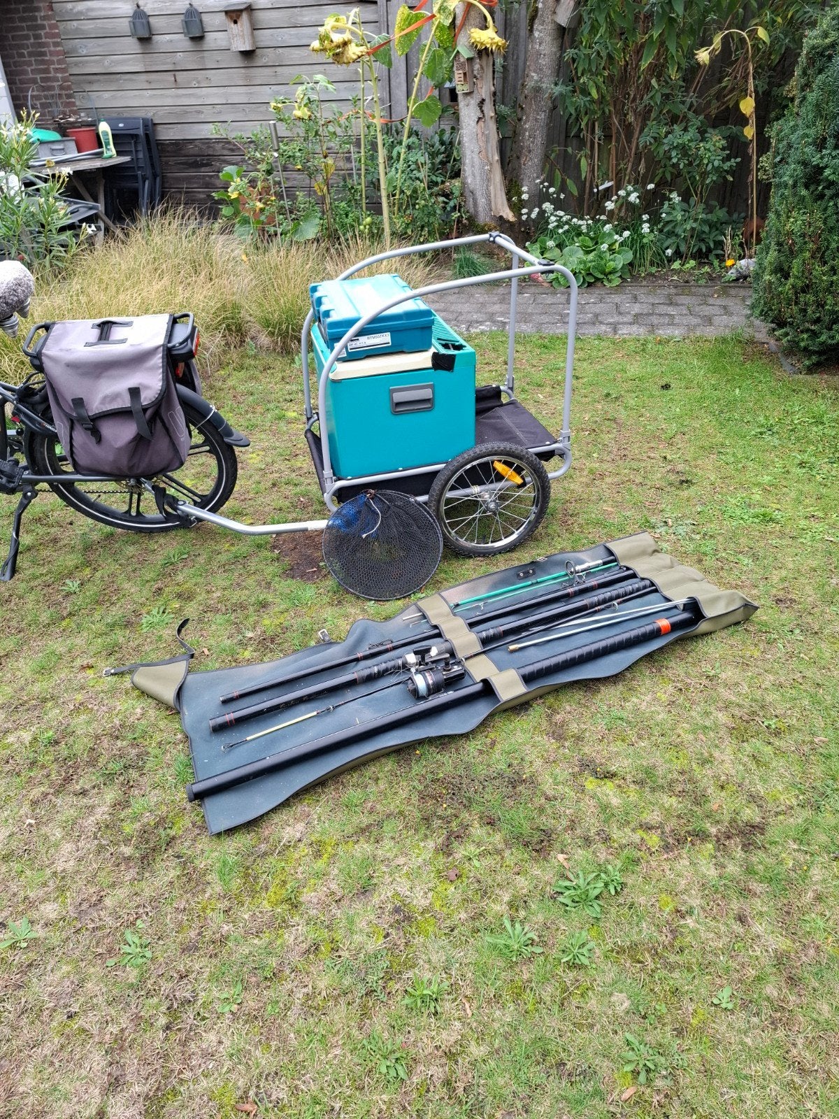 vissers fietskar / bagagekar, Fietsen en Brommers, Ophalen