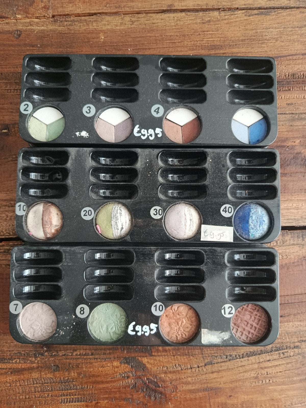 Oogschaduw testers, Ophalen of Verzenden, Nieuw, Ogen