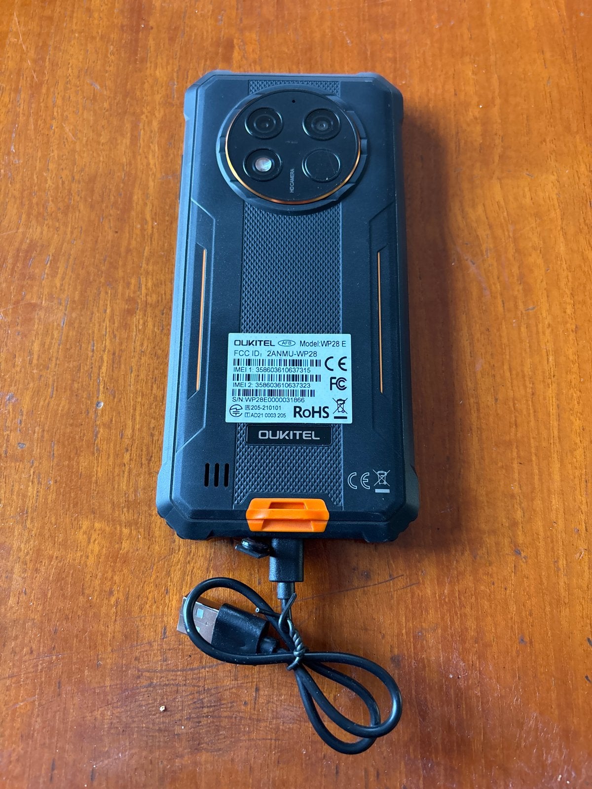 Oukitel WP28 E Robuuste Smartphone - nieuw !!, Telecommunicatie, Overige modellen, Nieuw, Ophalen of Verzenden, Zonder simlock