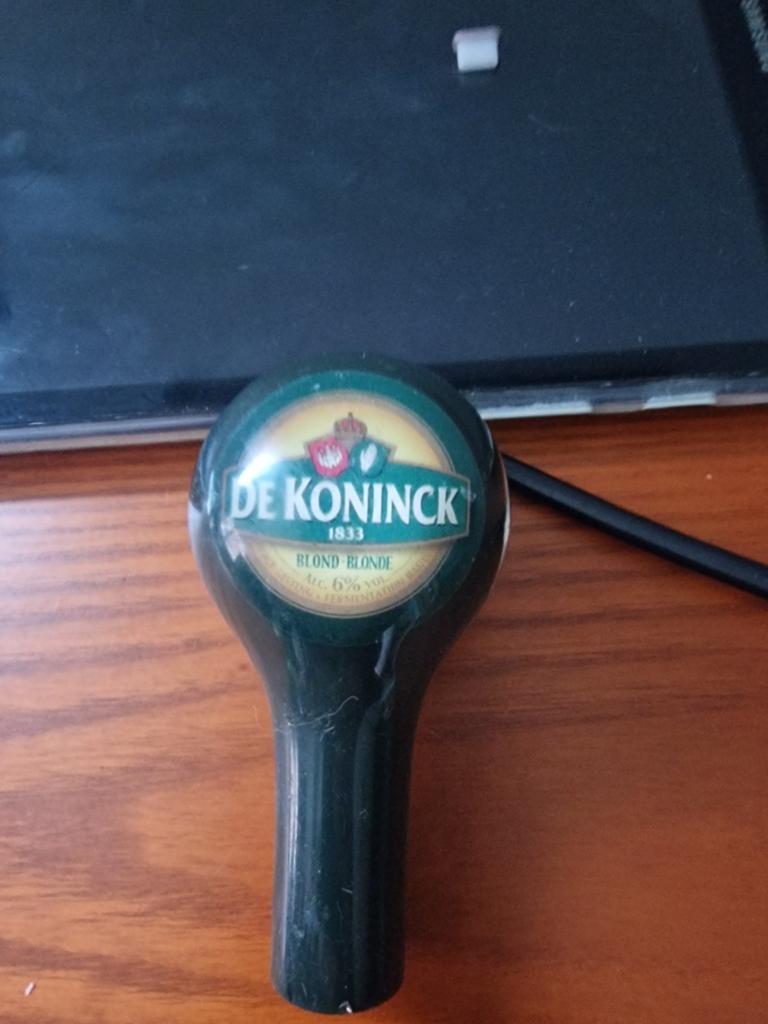 bier tap knop de Koninck, Ophalen of Verzenden, Overige merken