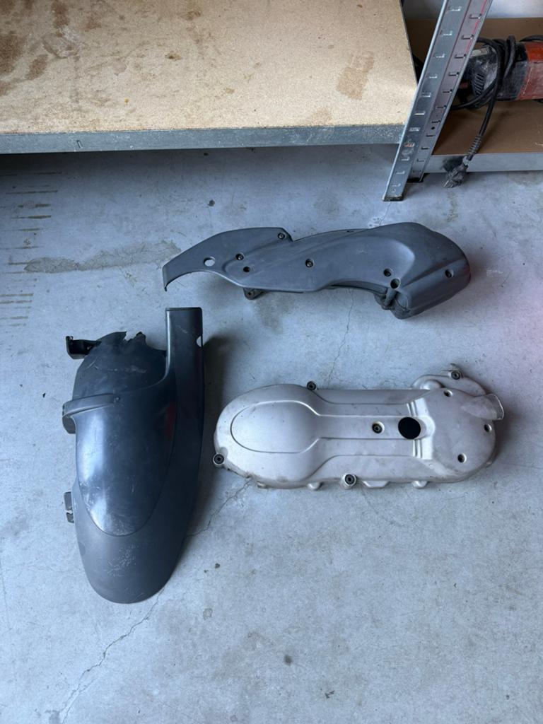 180cc/125cc runner luchtfilter carter cover+ spatbord, Motoren, Ophalen of Verzenden