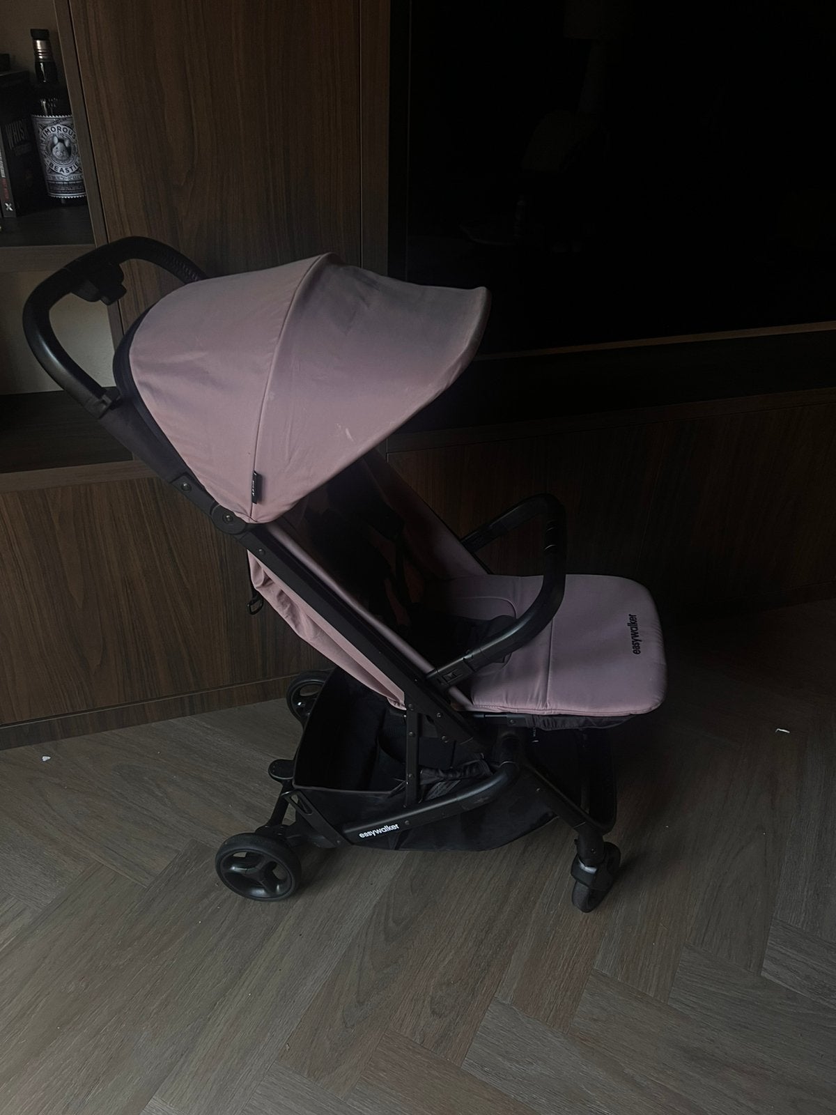 Easywalker miley oud roze, Kinderen en Baby's, Buggy's, Ophalen of Verzenden, Gebruikt, Overige merken, Verstelbare rugleuning