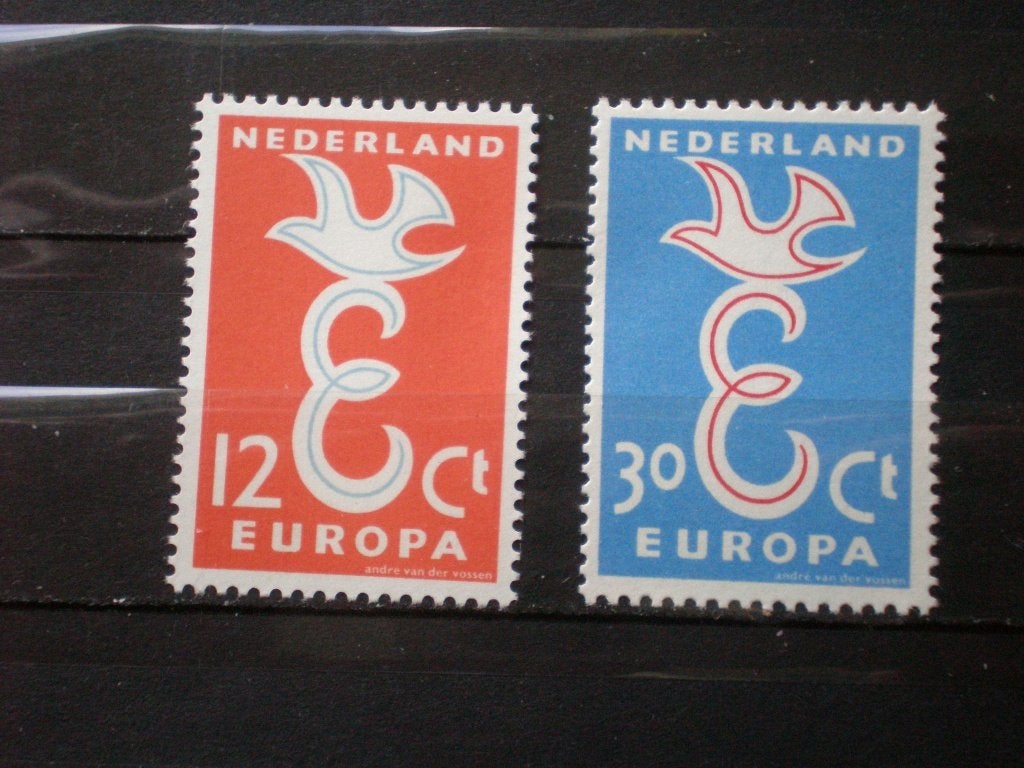 Nederland NVPH 713-714 postfris ( T 32)..€ 0,05, Verzenden