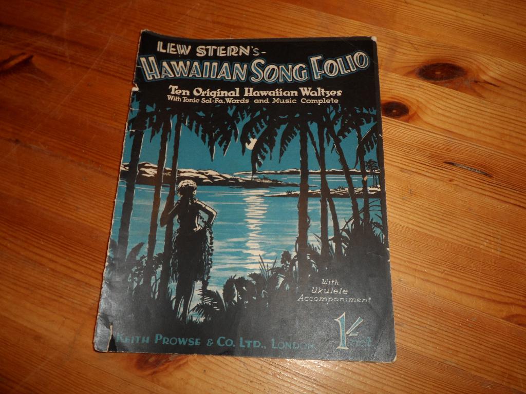 Lew stern - hawaiian song folio, Gebruikt, Gitaar, Ophalen of Verzenden, Artiest of Componist