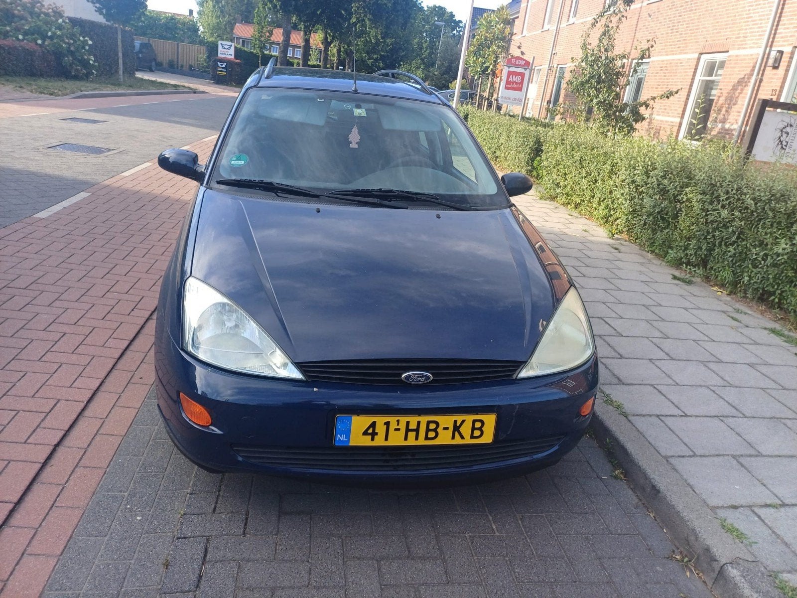 Ford Focus 1.6 I Trend Wagon AUT 2001 Blauw, Auto's, 1596 cc, 4 cilinders, Blauw, 100 pk