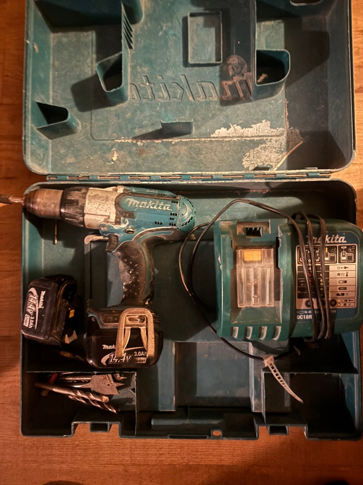 Makita accuboor, Ophalen of Verzenden, Gebruikt, Boor- en Schroefmachine