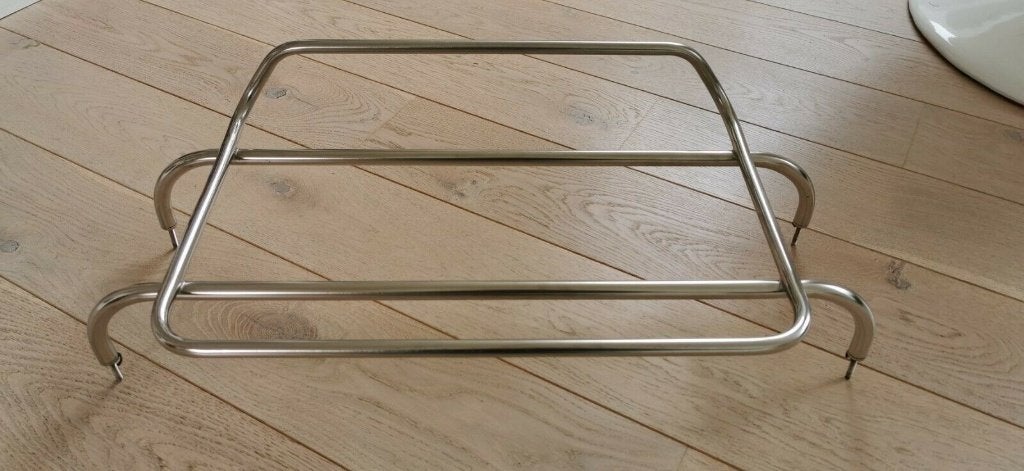 Foto 7 van Origineel BMW Z3 Chroom Bagagerek / Kofferrek OEM (Zeldzaam)