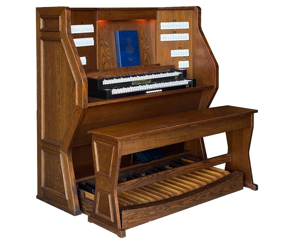JOHANNUS Analoog in Exclusief, luxe Rembrandt kast, Muziek en Instrumenten, Orgels, Ophalen, Gebruikt, 2 klavieren, Orgel