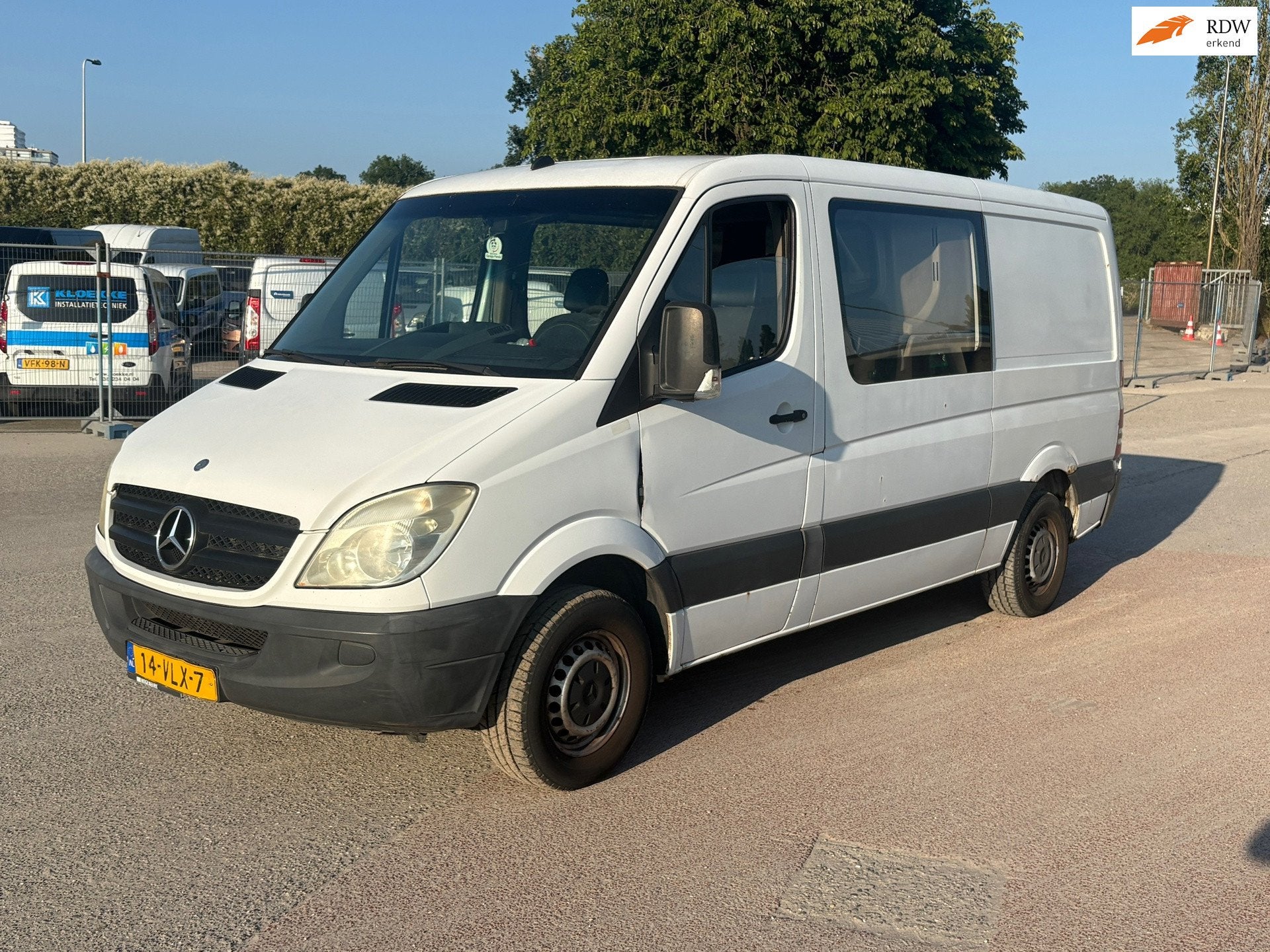 Mercedes-Benz Sprinter 211 2.2 CDI 366 HD DC, Auto's, Automaat, Gebruikt, 4 cilinders, Wit
