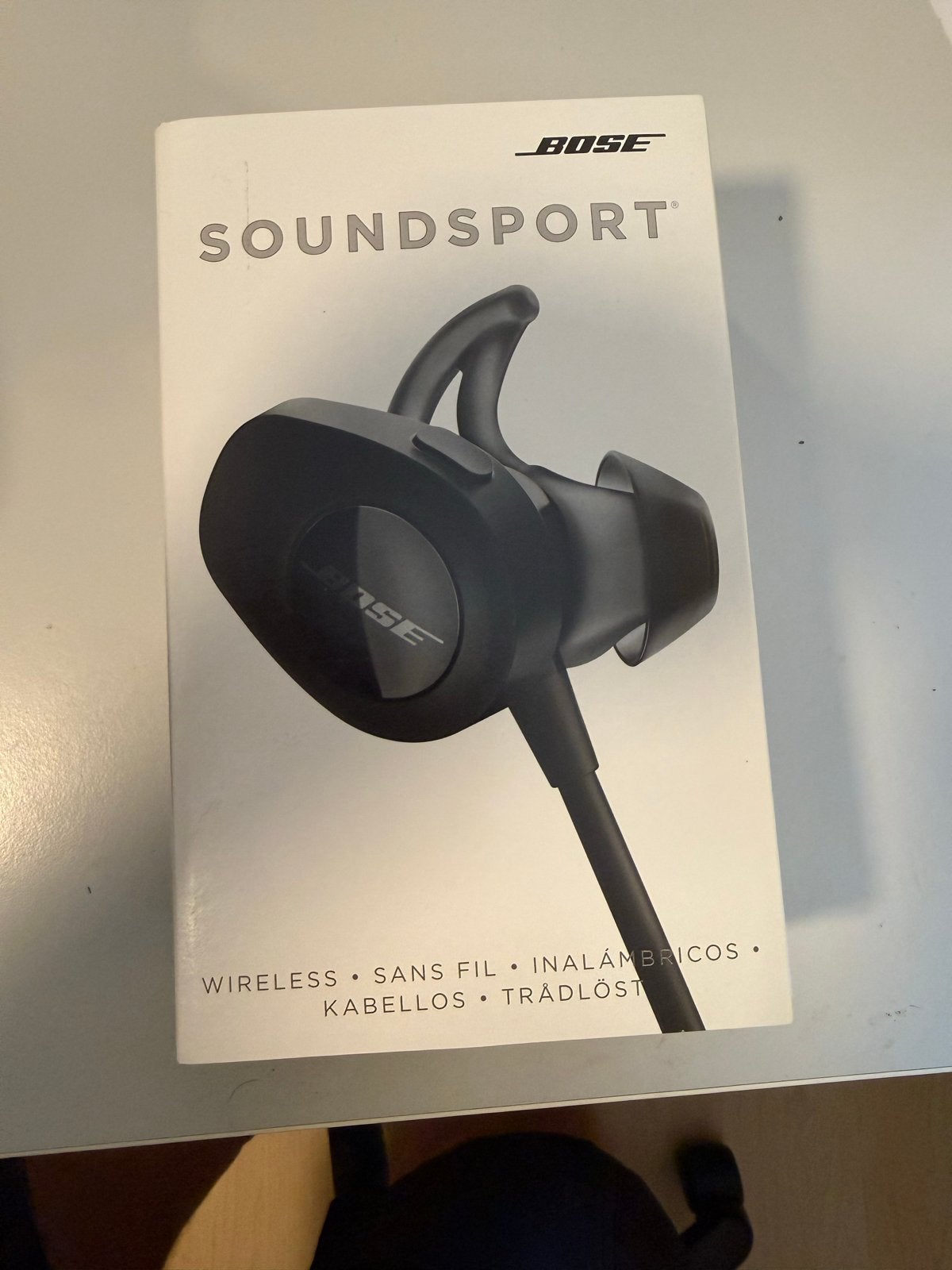 Bose SoundSport Wireless BT headset, Overige merken, Zo goed als nieuw, Draadloos, Op oor (supra aural)