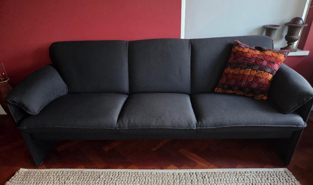 Leolux Bora Bora banken, Ophalen, Gebruikt, 75 tot 100 cm, Rechte bank