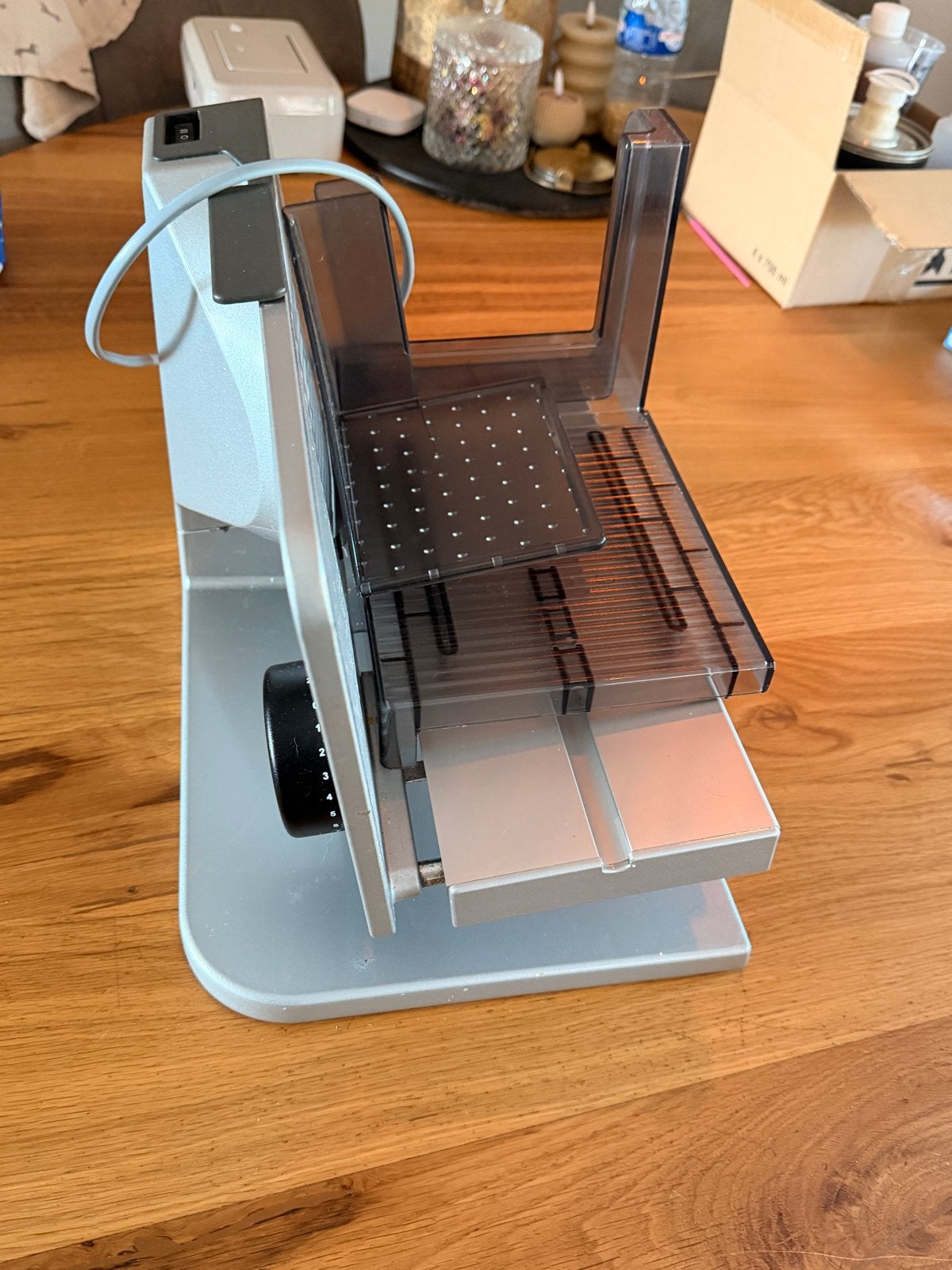 Quigg Snijmachine - Perfect voor Vlees en Brood, Ophalen, Gebruikt