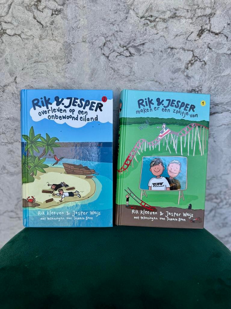 Rik & Jesper (deel 1) maken er een zooit van, Ophalen, Zo goed als nieuw, Fictie