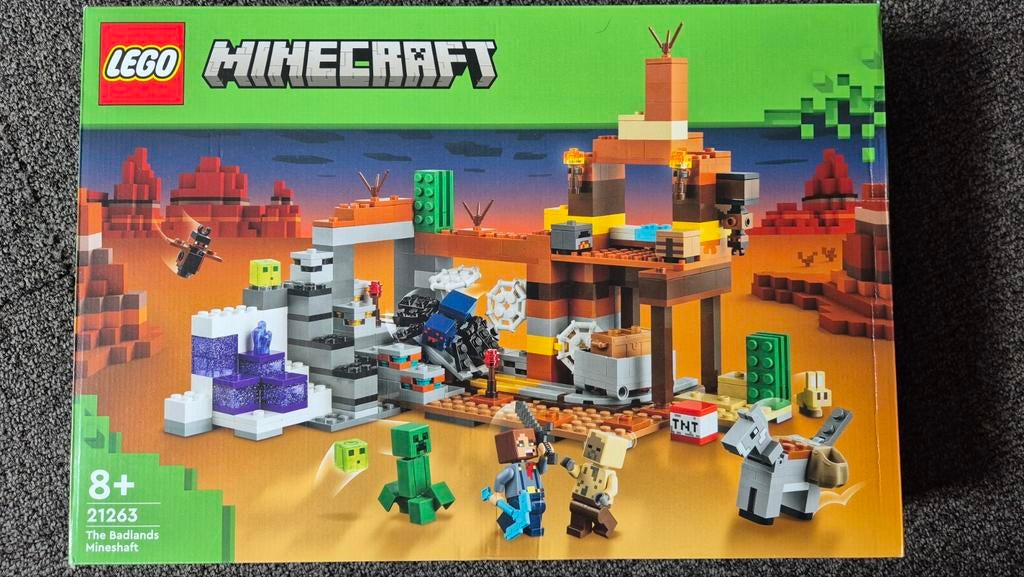 LEGO Minecraft 21263, Ophalen of Verzenden, Zo goed als nieuw