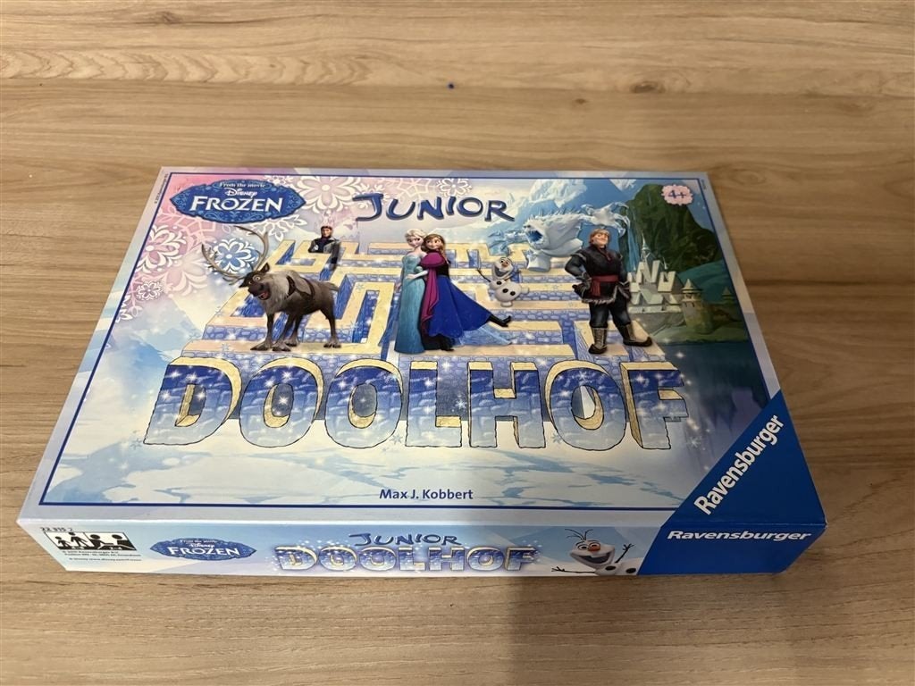 junior doolhof disney frozen - s4244, Verzenden, Zo goed als nieuw