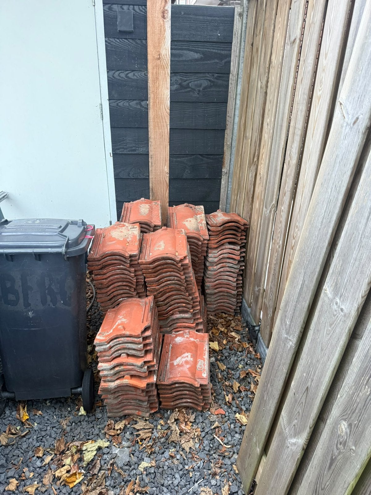 Oude Hollandse rode keramische dakpannen, Ophalen, Gebruikt, Steen of Klei, 15 m² of meer