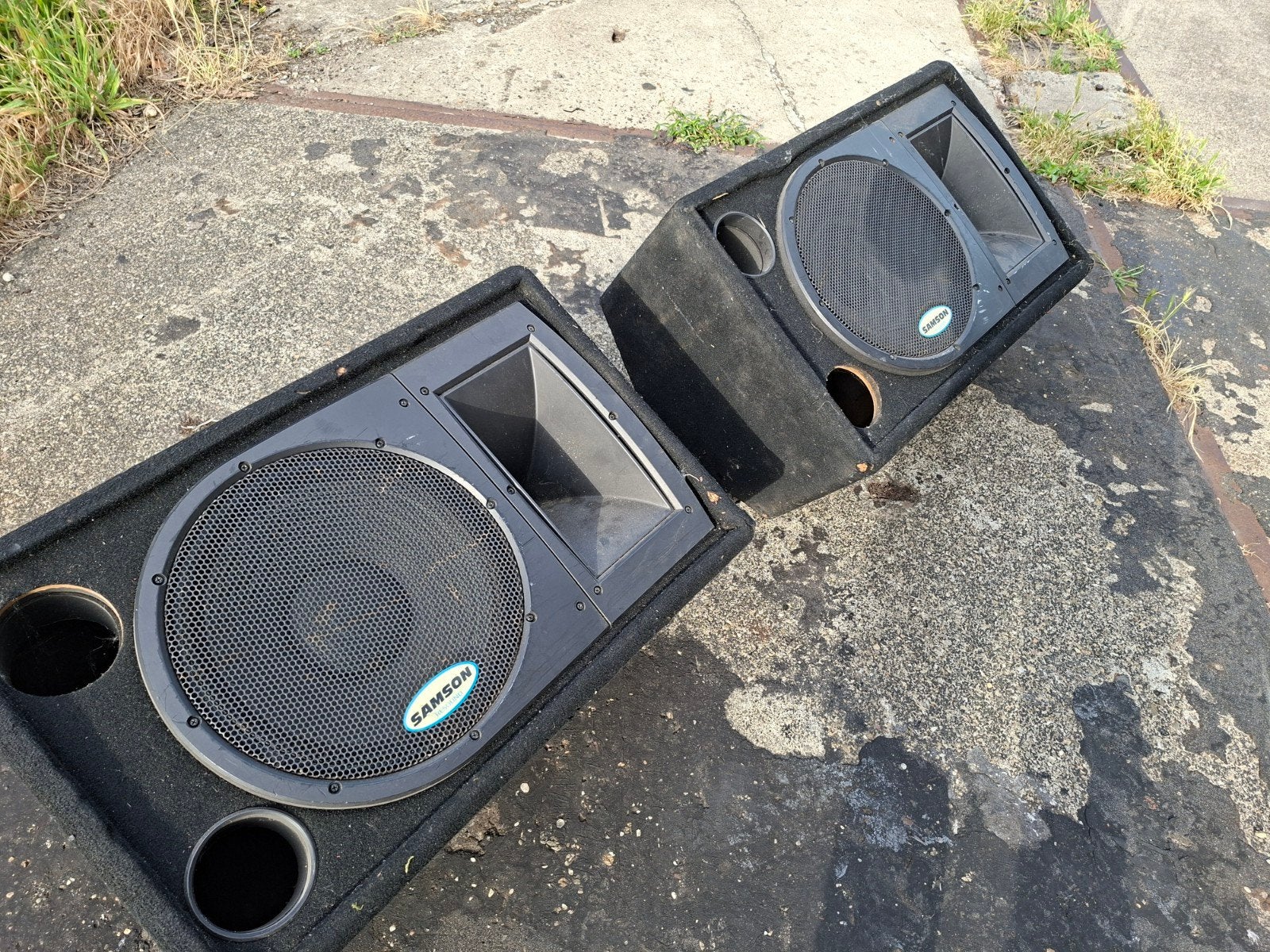 Samson 12inch monitoren, Ophalen, Gebruikt