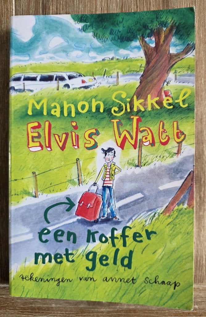 Elvis Watt - Een koffer met geld - Manon Sikkel, Ophalen of Verzenden, Zo goed als nieuw, Manon Sikkel, Fictie algemeen