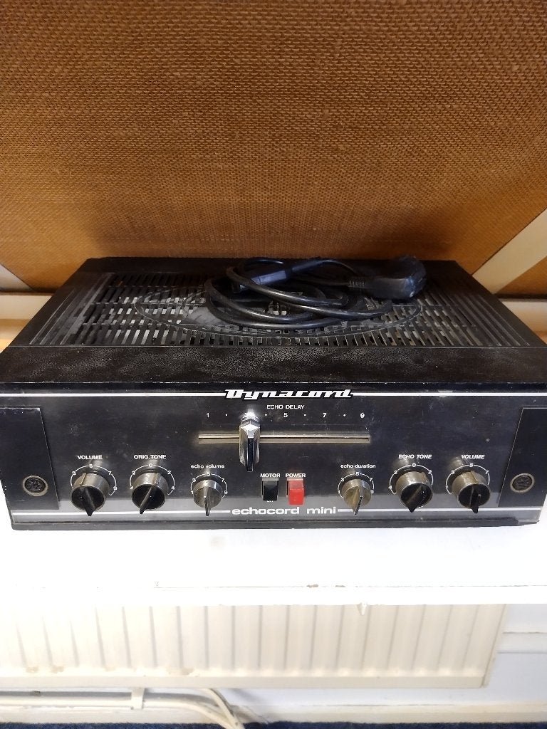 Dynarcord mini echo  en onderdelen, Ophalen of Verzenden, Gebruikt