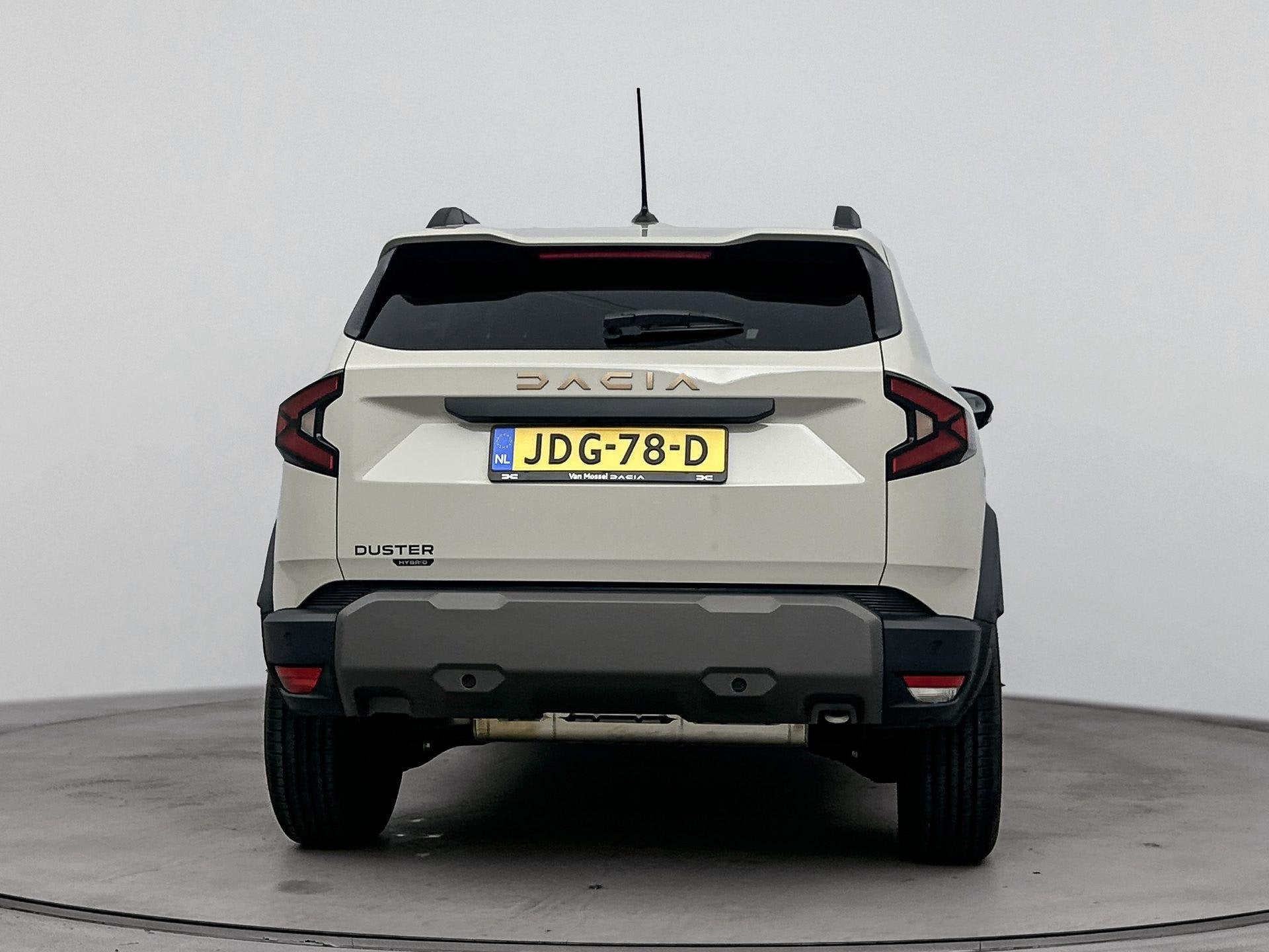 Dacia Duster 1.6 Hybrid Extreme 140PK | Automaat | Navigatie, Auto's, 4 cilinders, Parkeersensor, Origineel Nederlands, Bedrijf