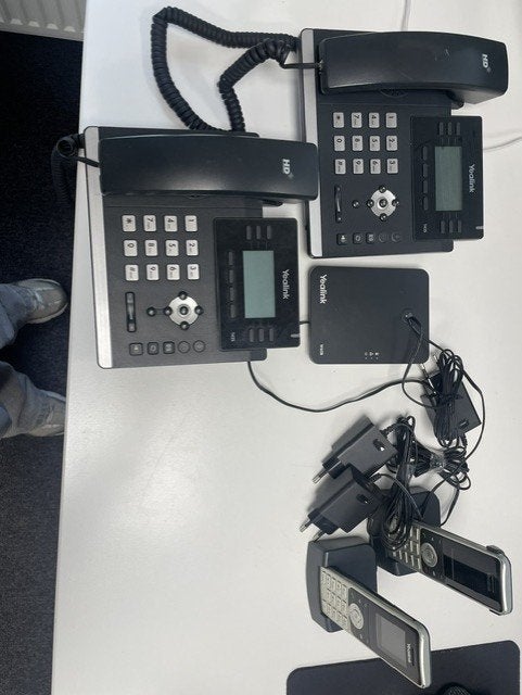 Yealink vaste/losse telefoon's, Telecommunicatie, Ophalen, Gebruikt, Telefoon
