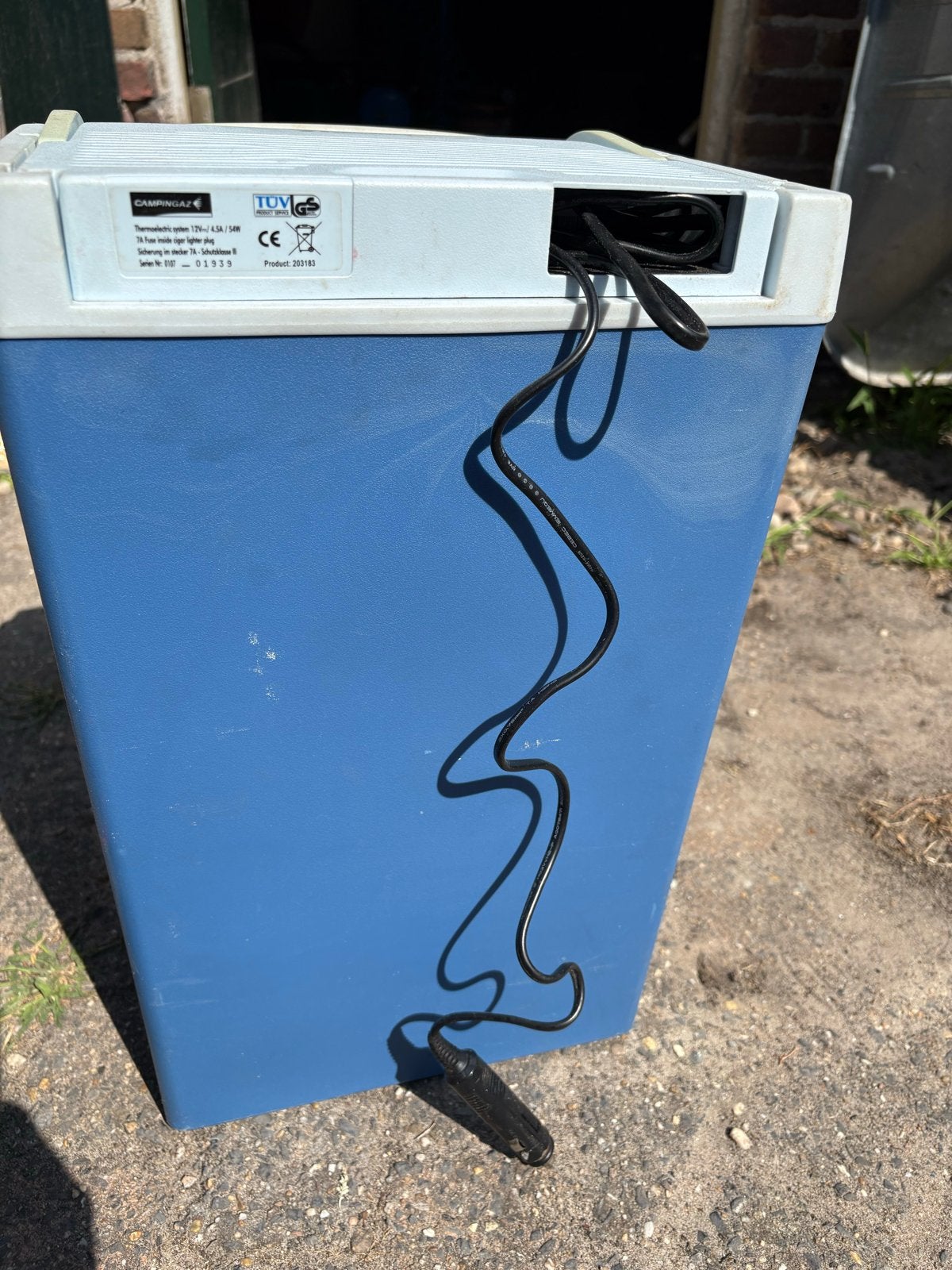 Campingaz Elektrische Koelbox - Ideaal voor onderweg!, Ophalen of Verzenden, Gebruikt, Koelbox, Elektrisch