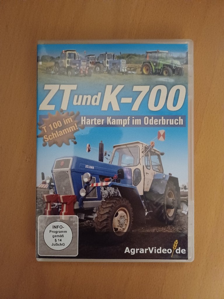 DVD ZT en K-700 traktoren, Alle leeftijden, Ophalen of Verzenden, Gebruikt, Duits
