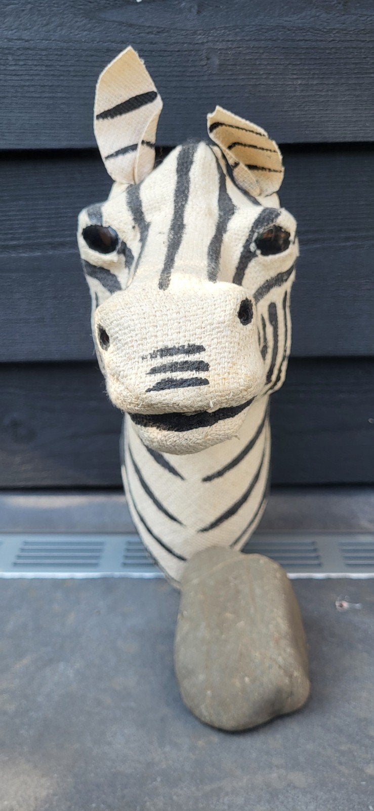 Decoratieve Zebra Wanddecoratie - Uniek en Stijlvol, Zwart, Overige stijlen, Ophalen of Verzenden, Zo goed als nieuw