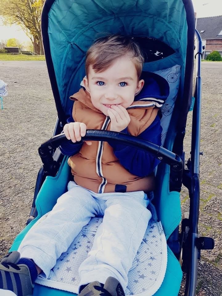 X-Lander X-Cite kinderwagen Sea Blue + reiswieg, Ophalen, Gebruikt, Combiwagen, Overige merken