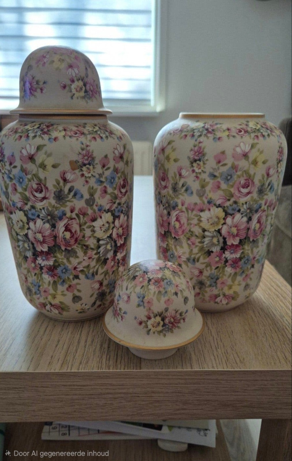 Set van 2 vintage aardewerken vazen - Cerâmica Ibis, Antiek en Kunst, Ophalen