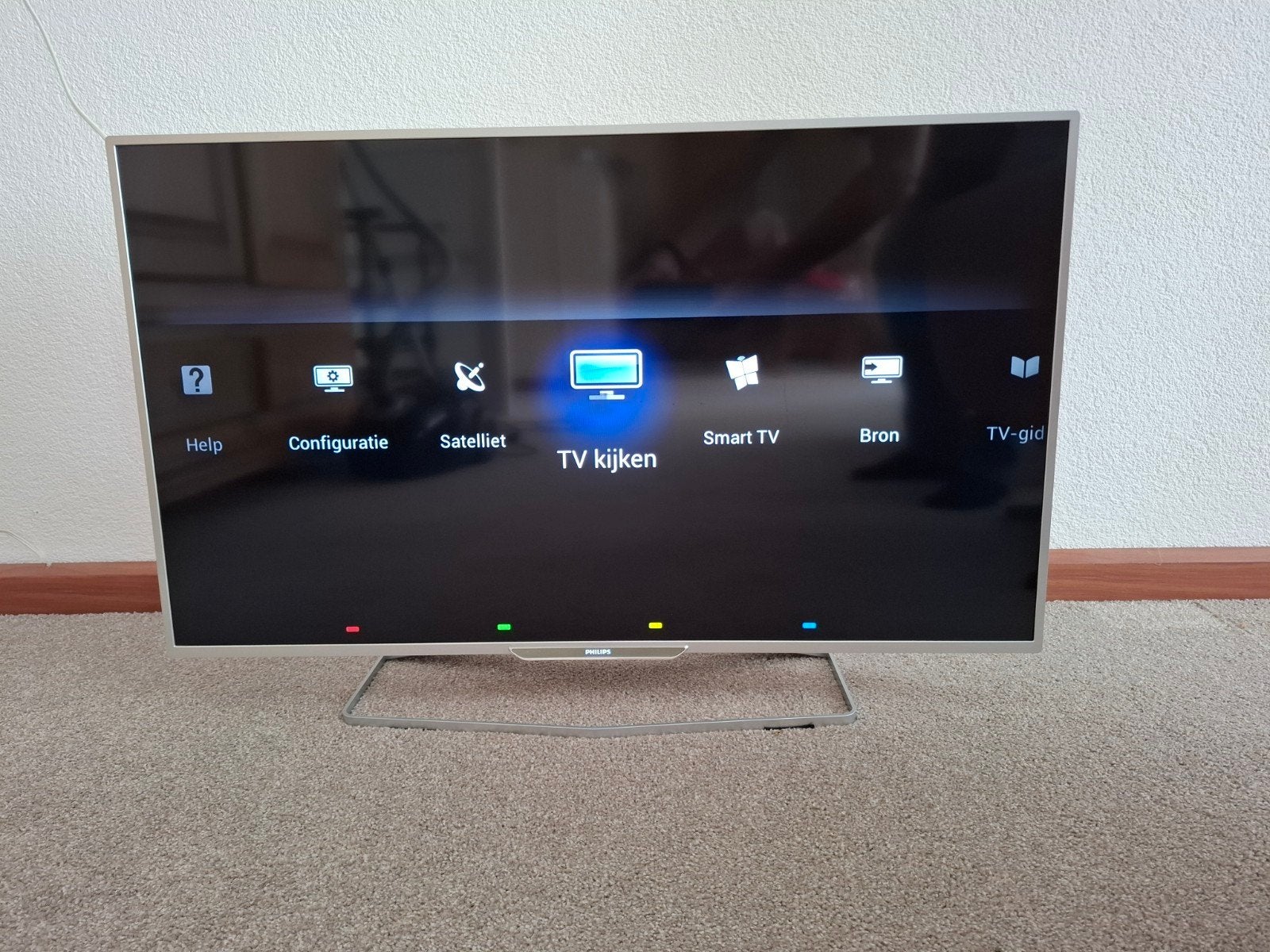 Philips 40 inch smarttv met ambilicht, Ophalen, Philips, 50 Hz, 100 cm of meer
