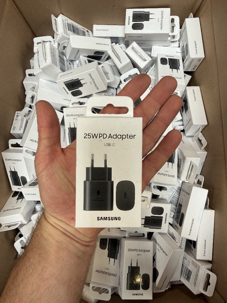 Partij / Bulk Samsung Adapter 25W usb-c NIEUW snellader, Adapter, Nieuw, Ophalen of Verzenden, Samsung