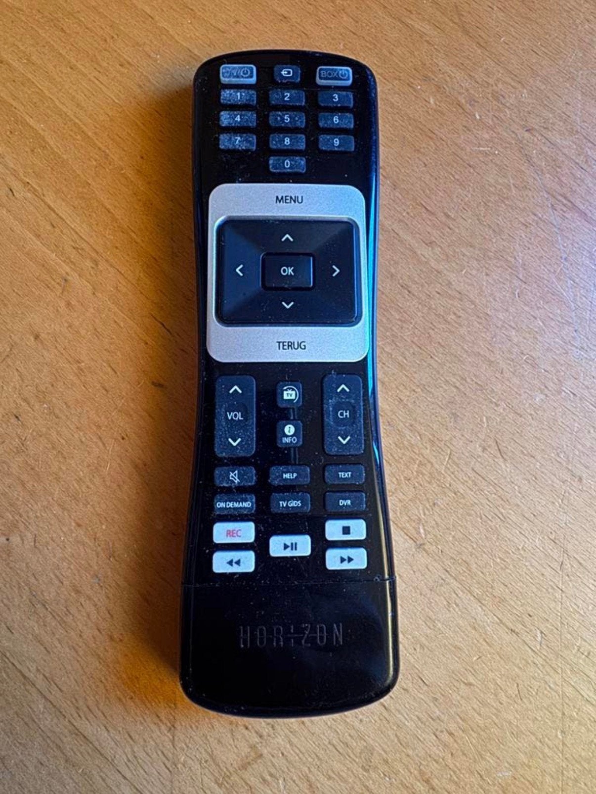 Horizon Afstandsbediening met QWERTY-toetsenbord, Ophalen of Verzenden, Zo goed als nieuw, Origineel, Mediaspeler