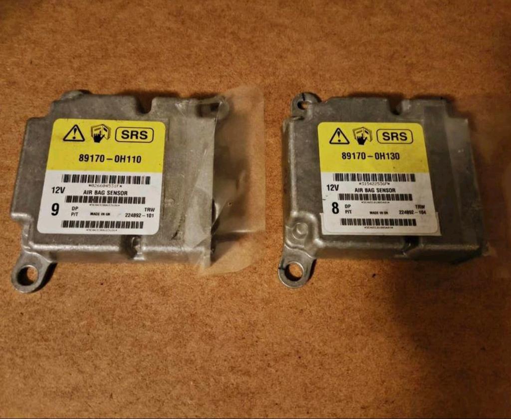 2x Srs 08 en 09 airbag module Citroen c1 Peugeot 107/108, Ophalen of Verzenden, Peugeot