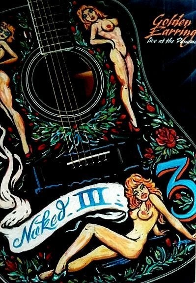 Golden Earring: Naked 3 ansichtkaart., Verzamelen, Ophalen of Verzenden, Zo goed als nieuw
