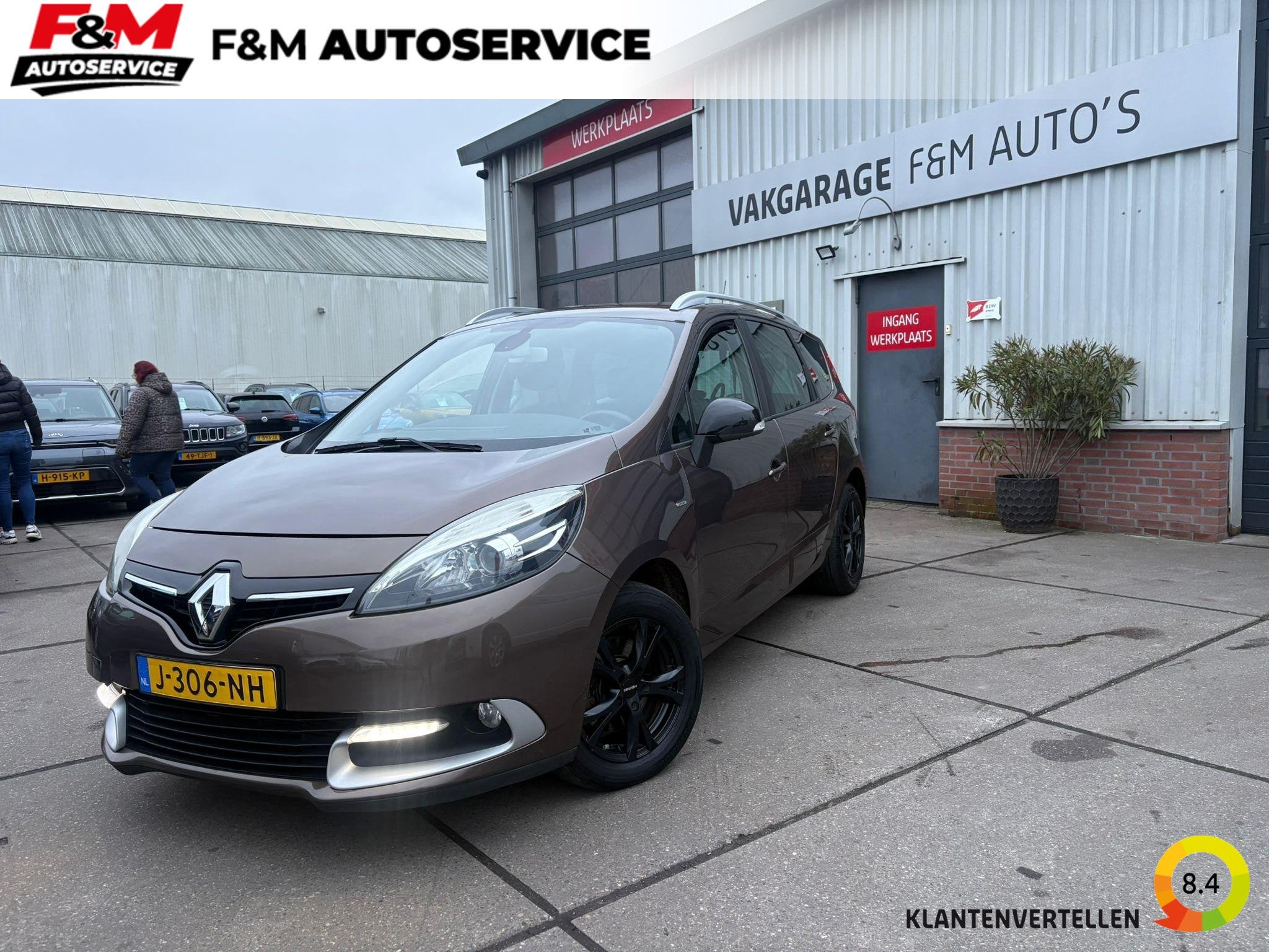 Renault Grand Scénic 1.2 TCe Limited 7p. Clima, Cruise, Nav, Auto's, Voorwielaandrijving, Gebruikt, Euro 6, 4 cilinders
