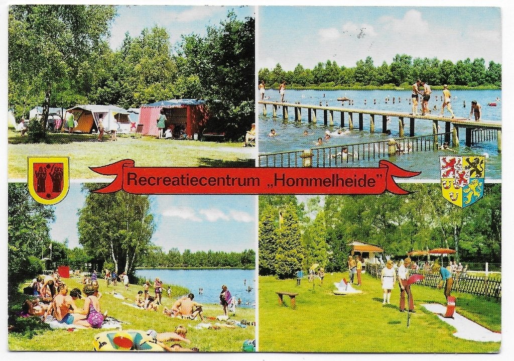 Susteren Recreatiecentrum Hommelheide Ansichtkaart (B5697), Ophalen of Verzenden, 1980 tot heden, Gelopen