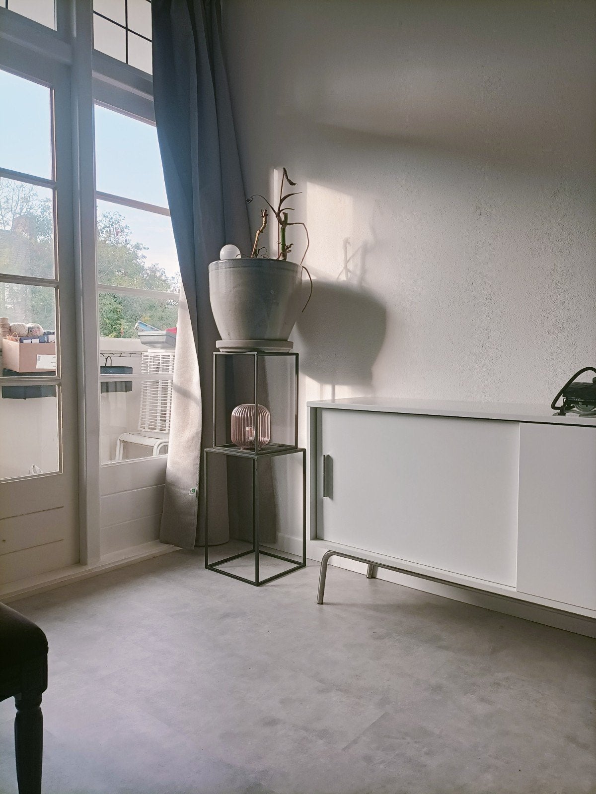 ZELF DEMONTEREN  € 100,-  laminaat incl. plinten, Doe-het-zelf en Verbouw, Ophalen, 50 tot 150 cm, Zo goed als nieuw, 10 m² of meer