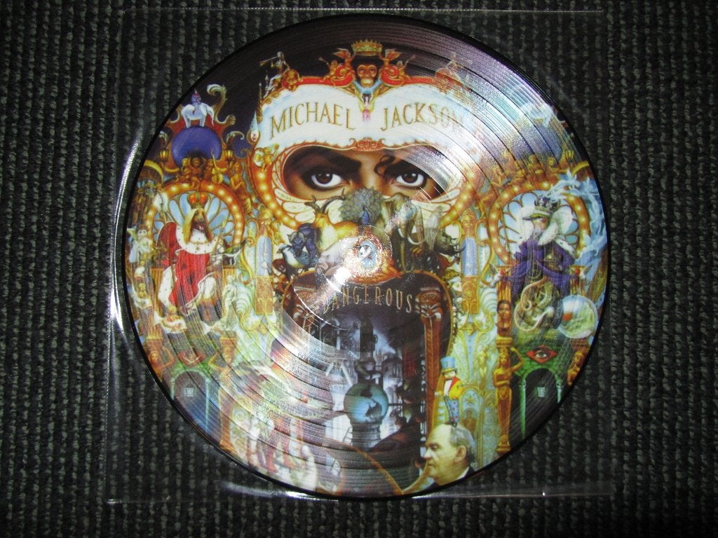 Picture Disc LP Michael Jackson - Dangerous - vinyl, Cd's en Dvd's, Vinyl | Pop, LP, Pop, Ophalen of Verzenden, Zo goed als nieuw