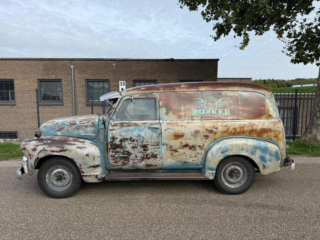 1948 GMC 3100 Panel Van Patina Ratrod 383 V8 Hotrod, foto 3